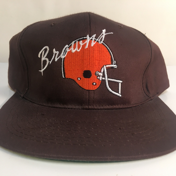 AJD Other - AJD Cleveland Browns Script/Helmet Snapback Hat